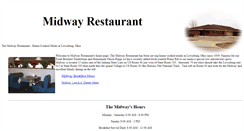 Desktop Screenshot of midwayrestaurant.com